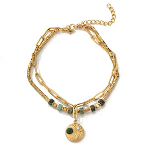 The Earth & Sun Abundance Bracelet - Tarotara