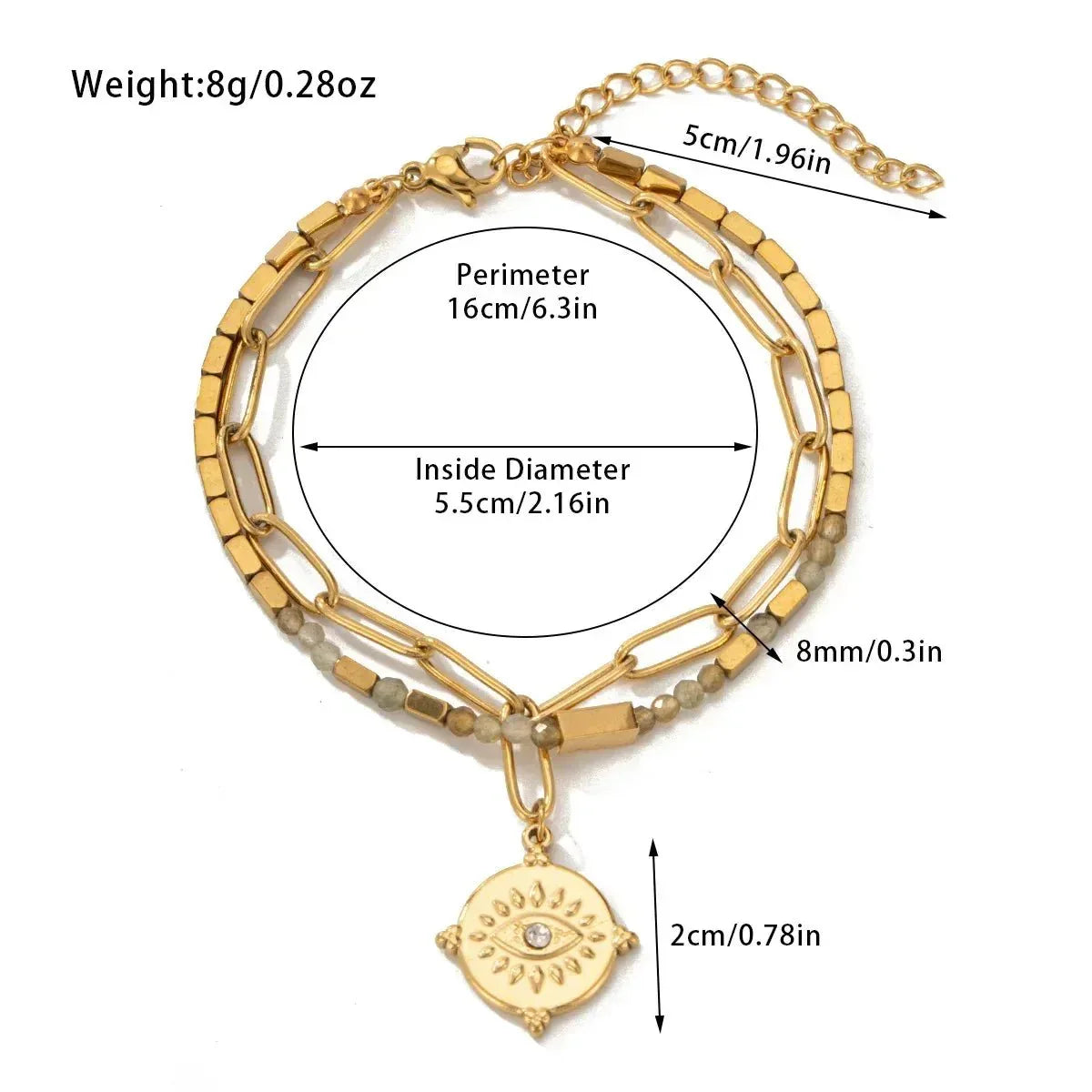 The Mystic Vision Layered Bracelet - Tarotara