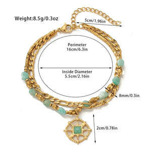 The Compass of Fortune Bracelet - Tarotara