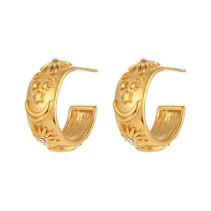 The Celestial Destiny Hoops - Tarotara