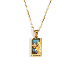 Empress Nurture Tarot Necklace - Tarotara