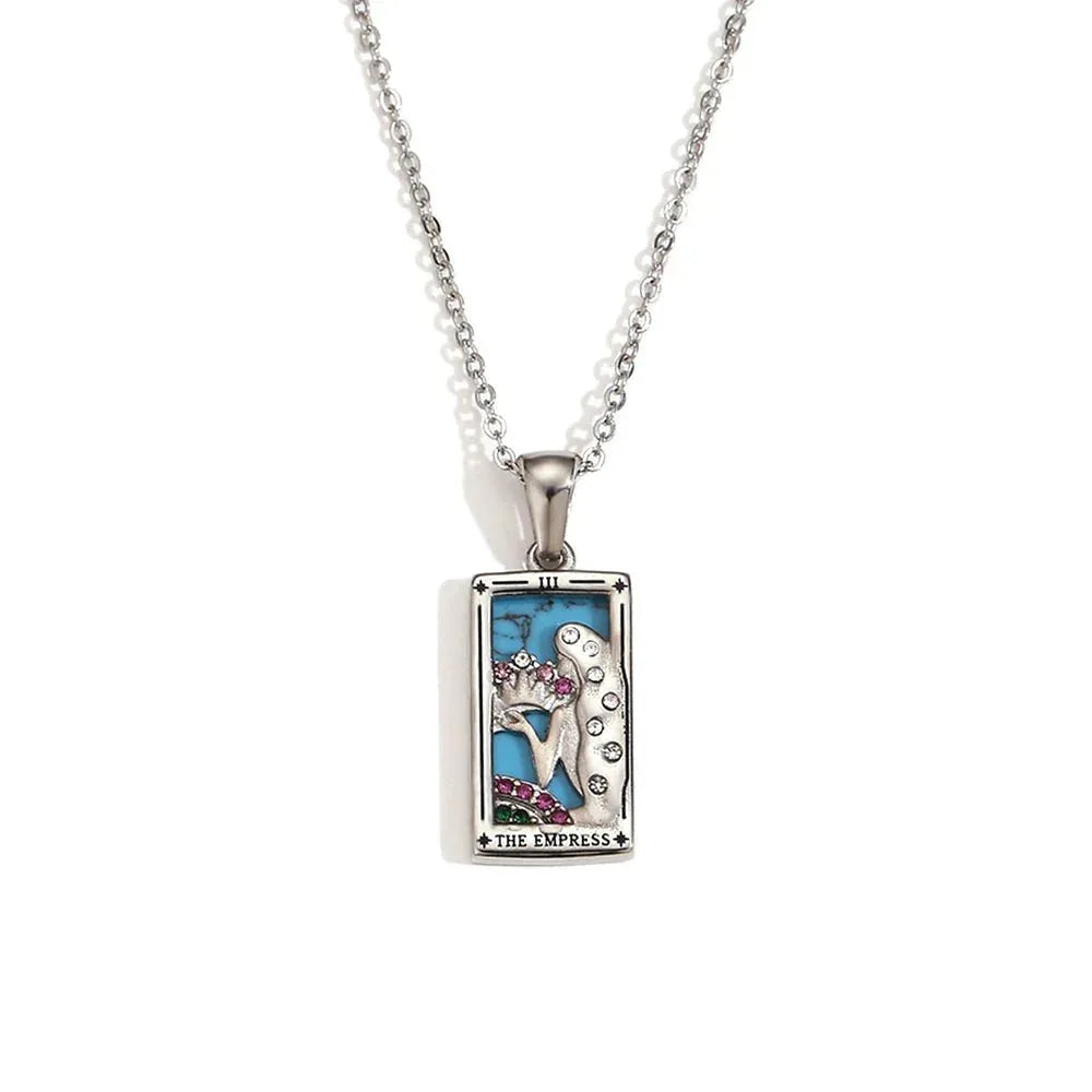 Empress Nurture Tarot Necklace - Tarotara