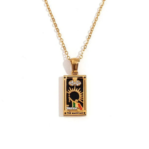 Magician’s Intent Tarot Necklace - Tarotara