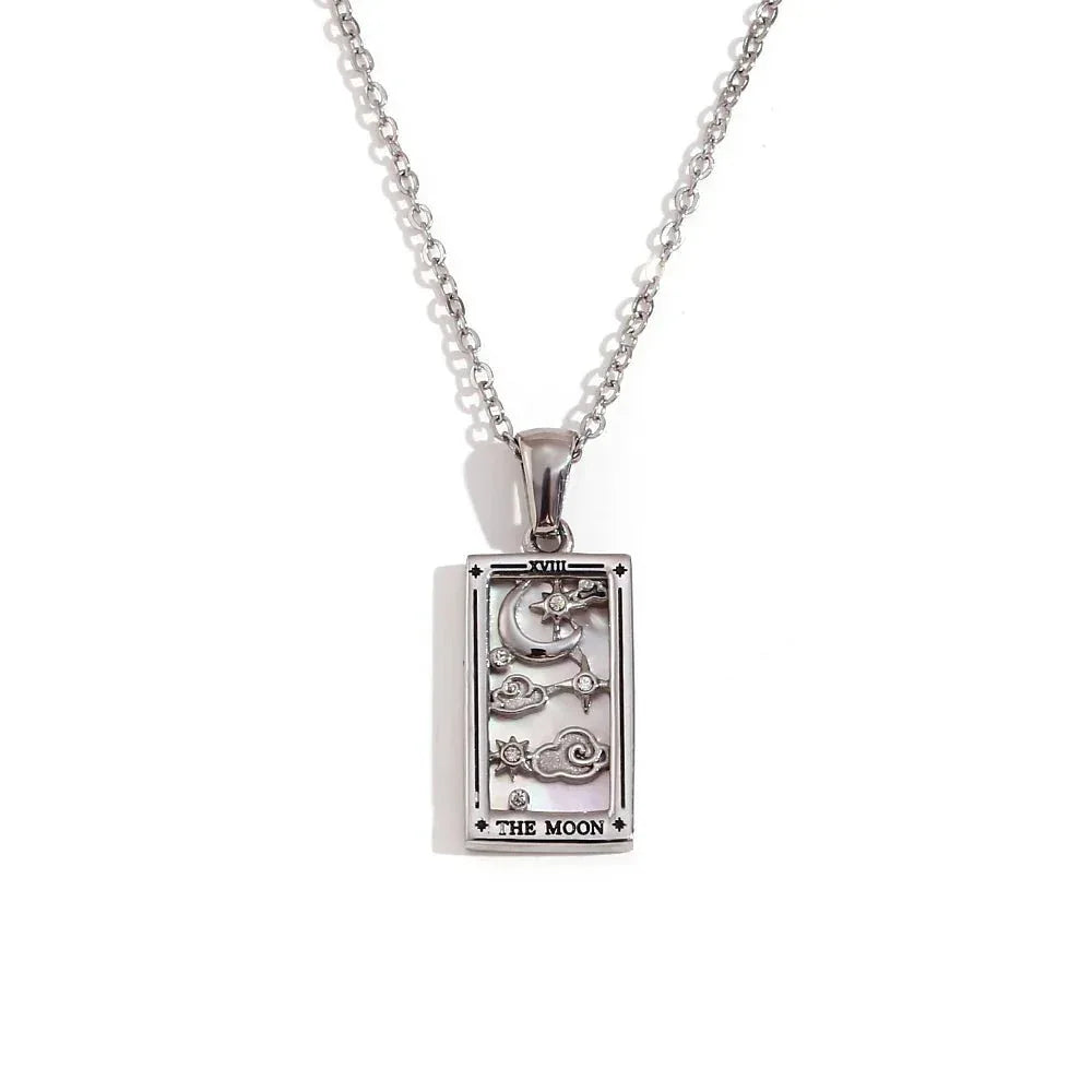 Lunar Whisper Necklace - Tarotara
