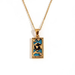 World’s Full Circle Tarot Necklace - Tarotara