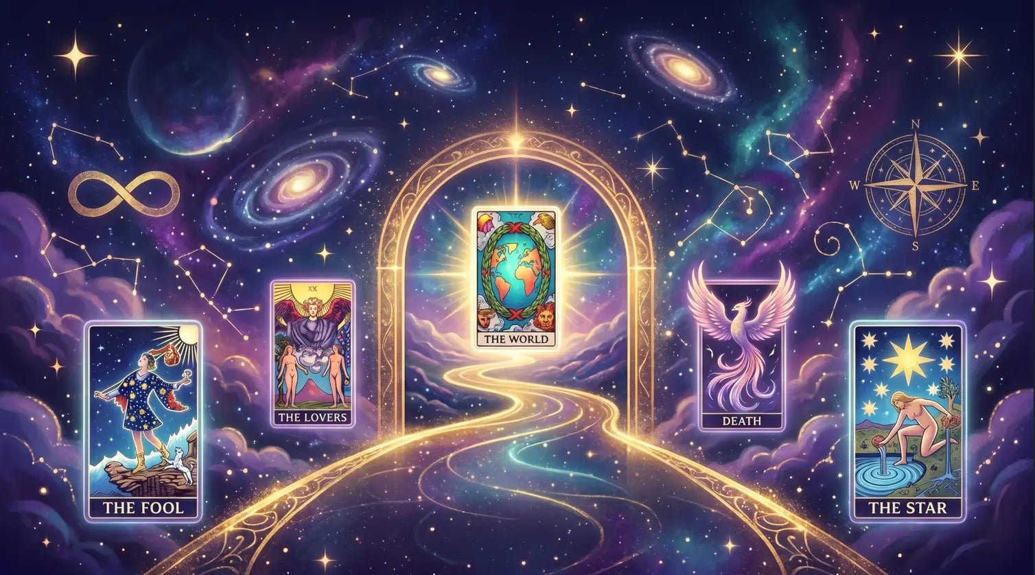 Major Arcana Tarot Card Meanings: Complete Guide to All 22 Cards - Tarotara