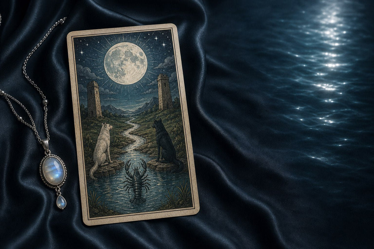 The Moon Tarot Meaning: Learning to Trust Yourself in Uncertainty - Tarotara