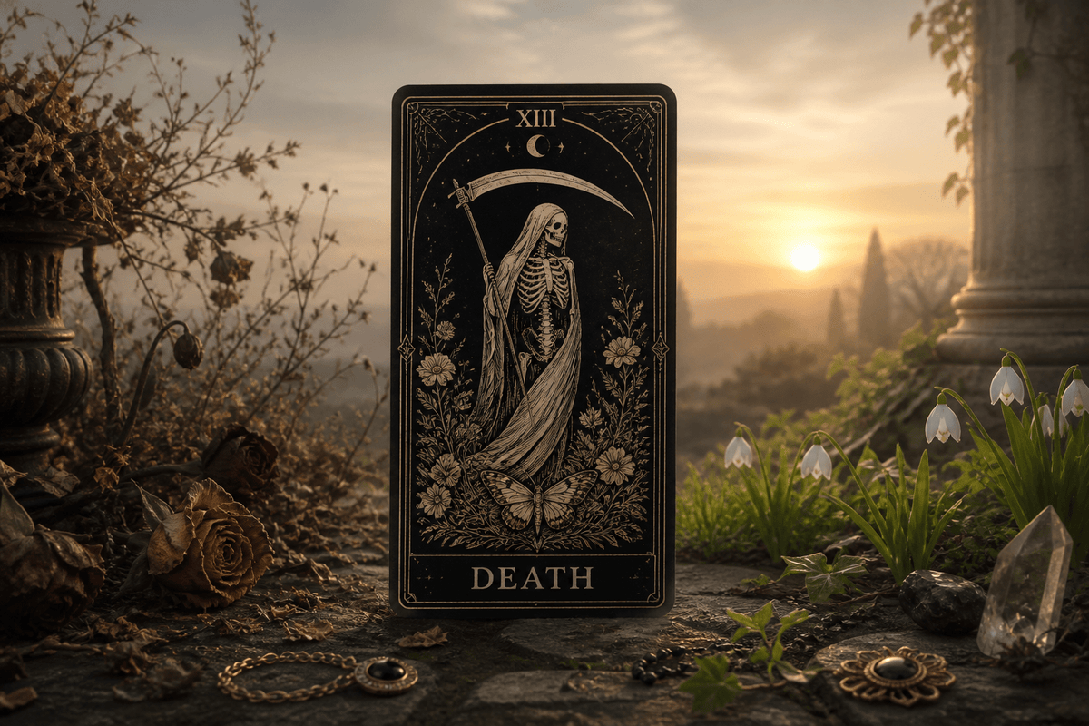 Death Tarot Meaning: Transformation, Endings & Rebirth - Tarotara