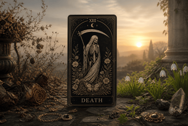 Death Tarot Meaning: Transformation, Endings & Rebirth - Tarotara