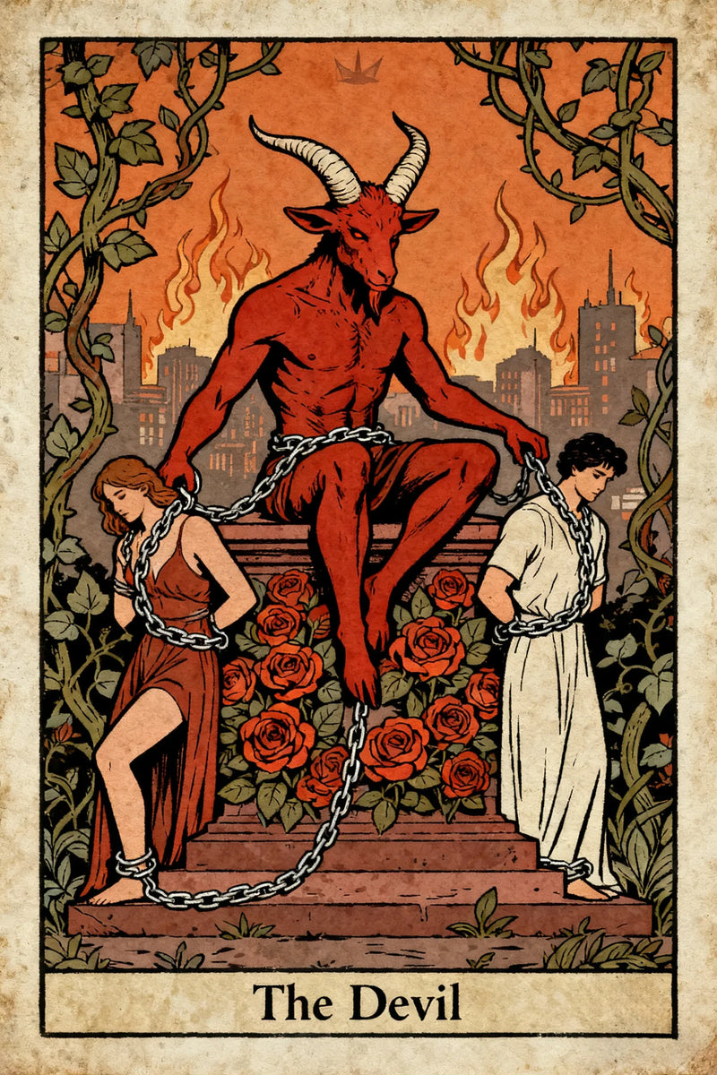The Devil tarot card