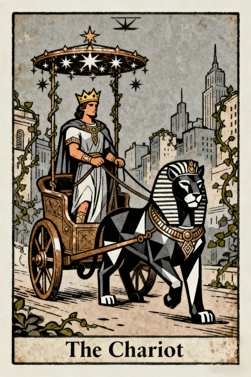 The Chariot tarot card