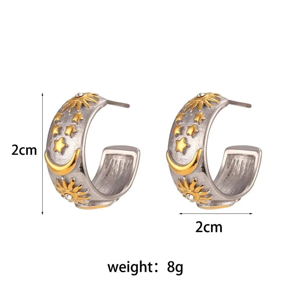 The Celestial Destiny Hoops - Tarotara