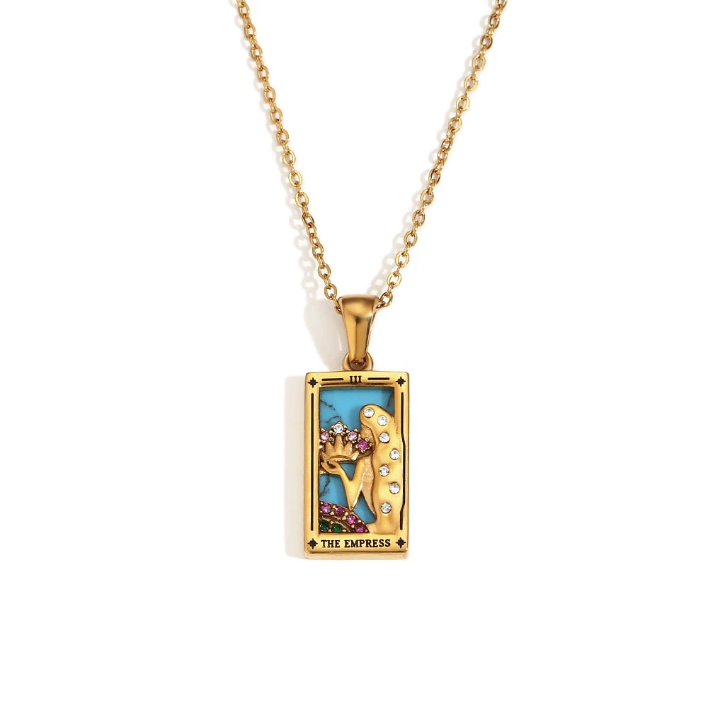 Empress Nurture Tarot Necklace
