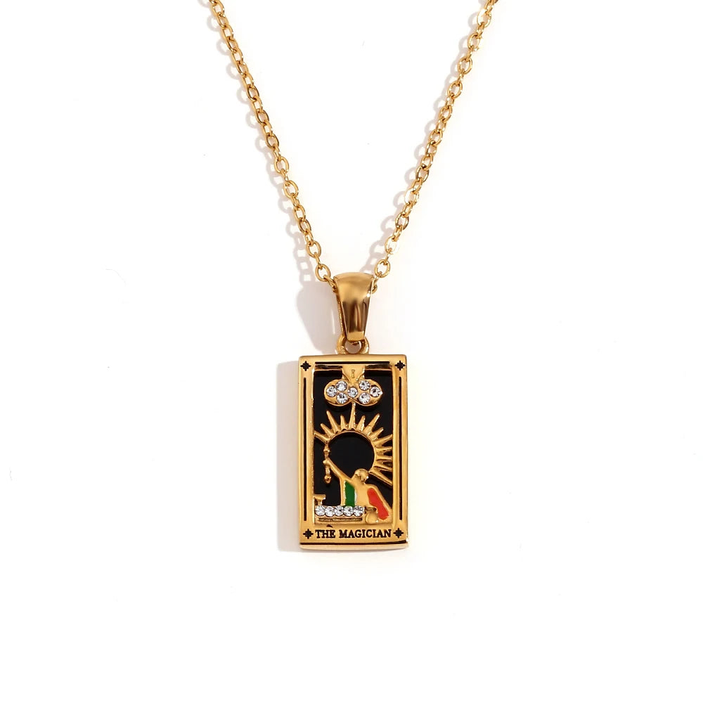 Magician’s Intent Tarot Necklace