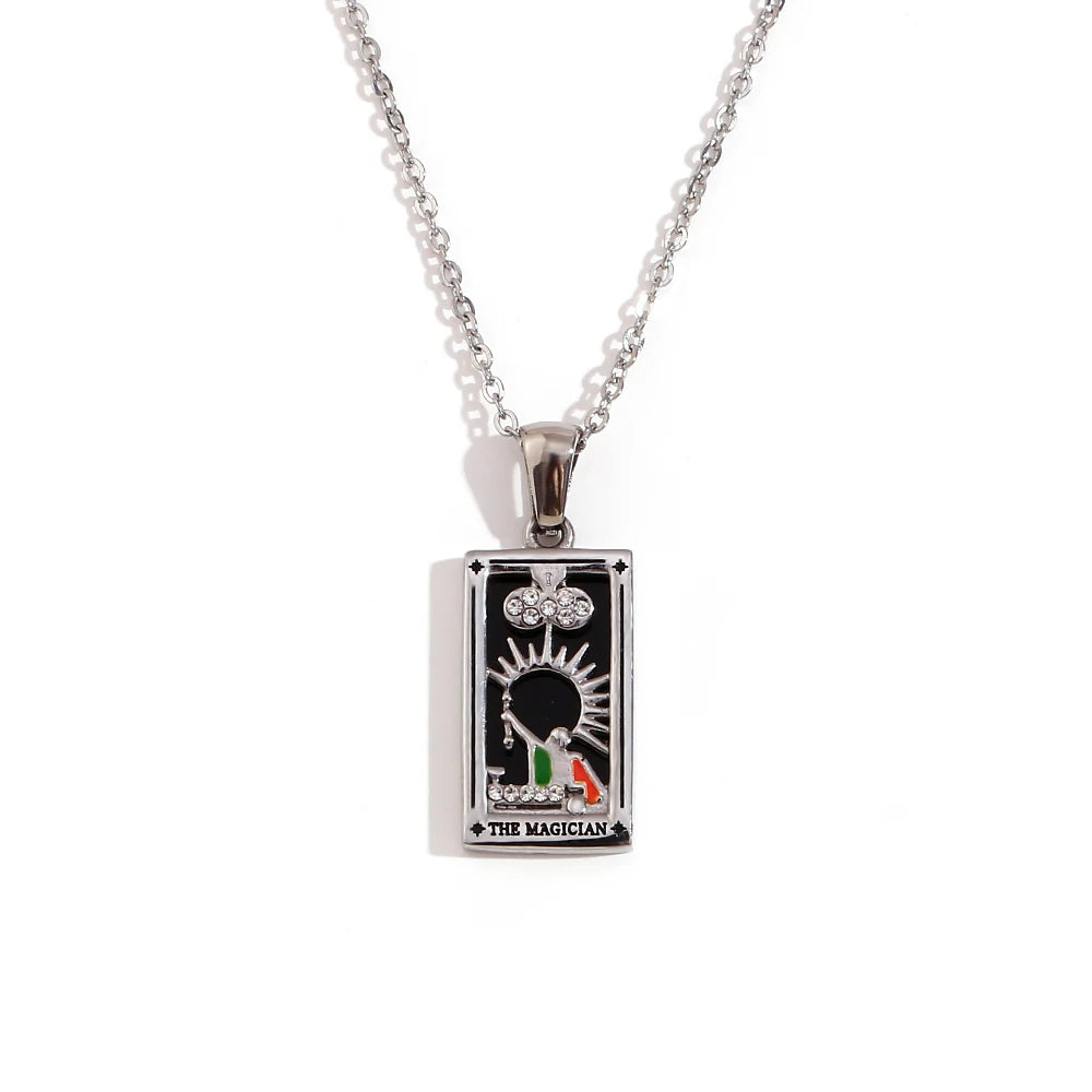 Magician’s Intent Tarot Necklace